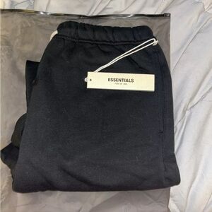 Essentials Black limo Sweatpants